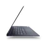 Dell XPS 9370 silver aluminum side view